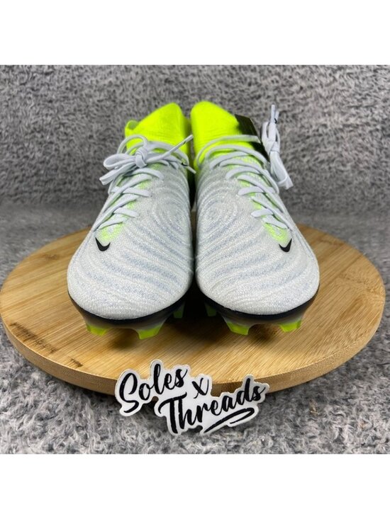 Nike Phantom Luna 2 Elite FG Mid Soccer Size 6.5 Men Grey Volt HF4358-003 main image 4